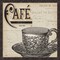 Antique Cafe II with Border Poster Print by Pela Studio - Item # VARPDX11032